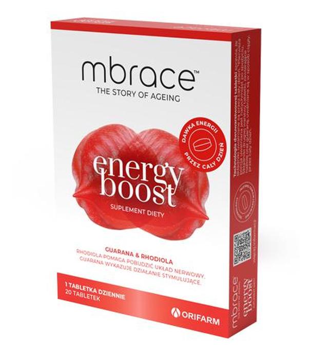 Mbrace Energy Boost Tabletek Cena Opinie Wskazania