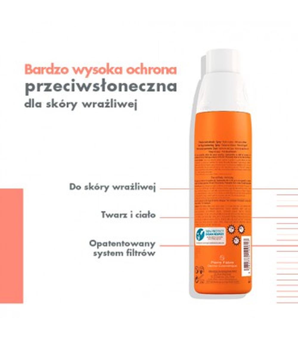 Avene Bardzo Wysoka Ochrona Słoneczna Spray SPF 50+, 200 ml