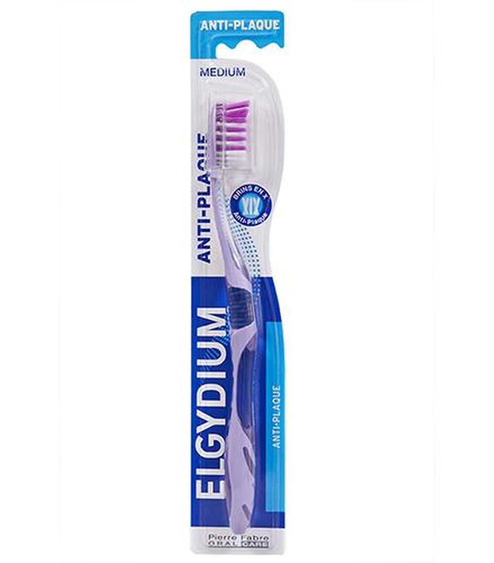 ELGYDIUM Anti-Plaque Medium szczoteczka do zębów - 1 szt.
