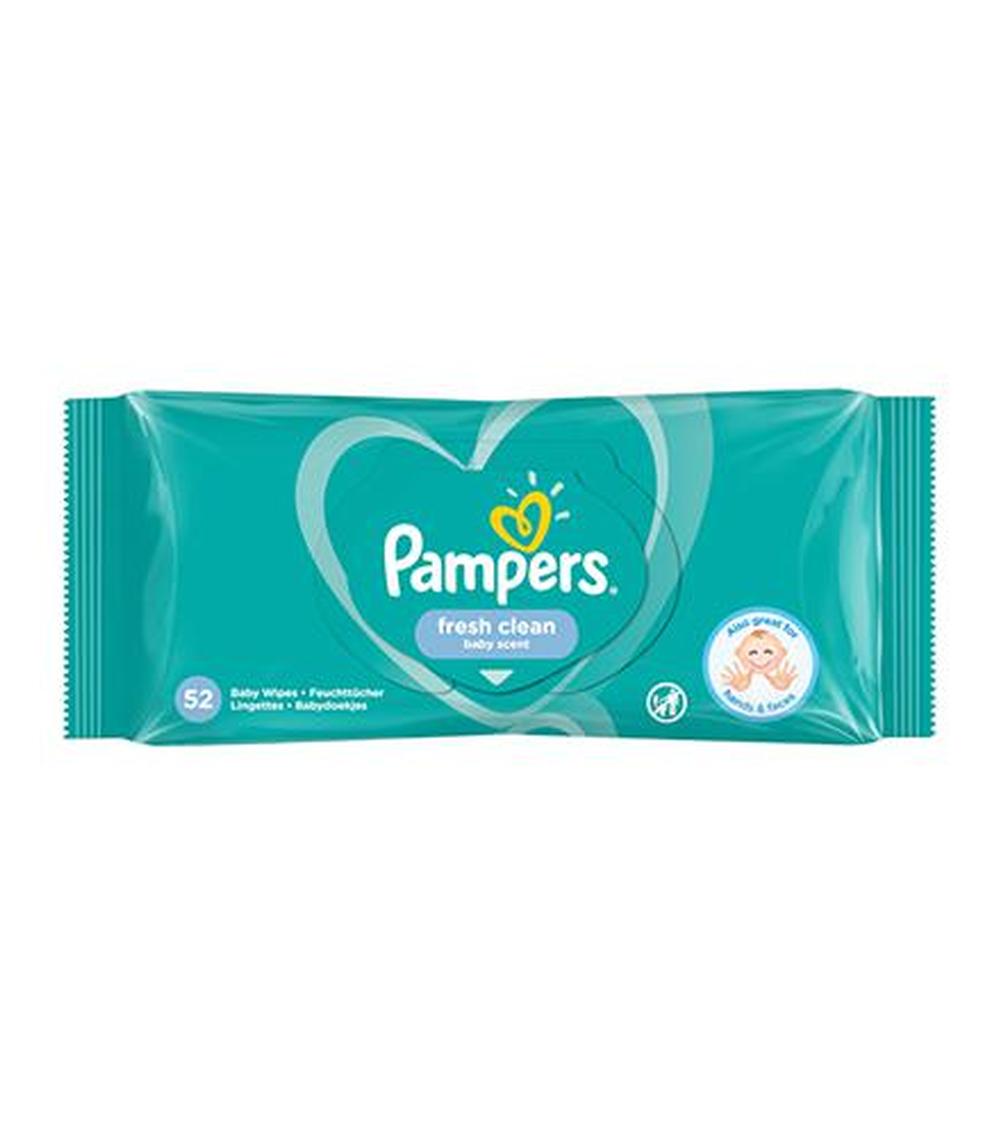 Pampers Fresh Clean Chusteczki nawil ane dla niemowl t 52 sztuki
