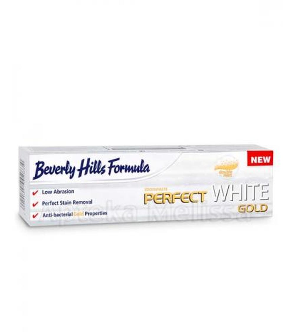 BEVERLY HILLS FORMULA PERFECT WHITE GOLD Pasta do zębów - 100 ml