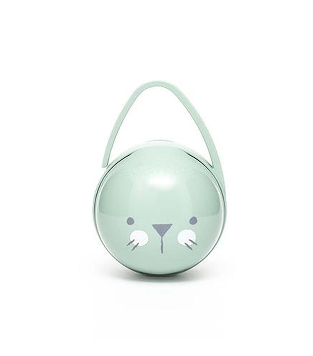 Suavinex Premium Hygge Baby Podwójne etui na smoczki kotek miętowy - 1 szt. - cena, opinie, właściwości