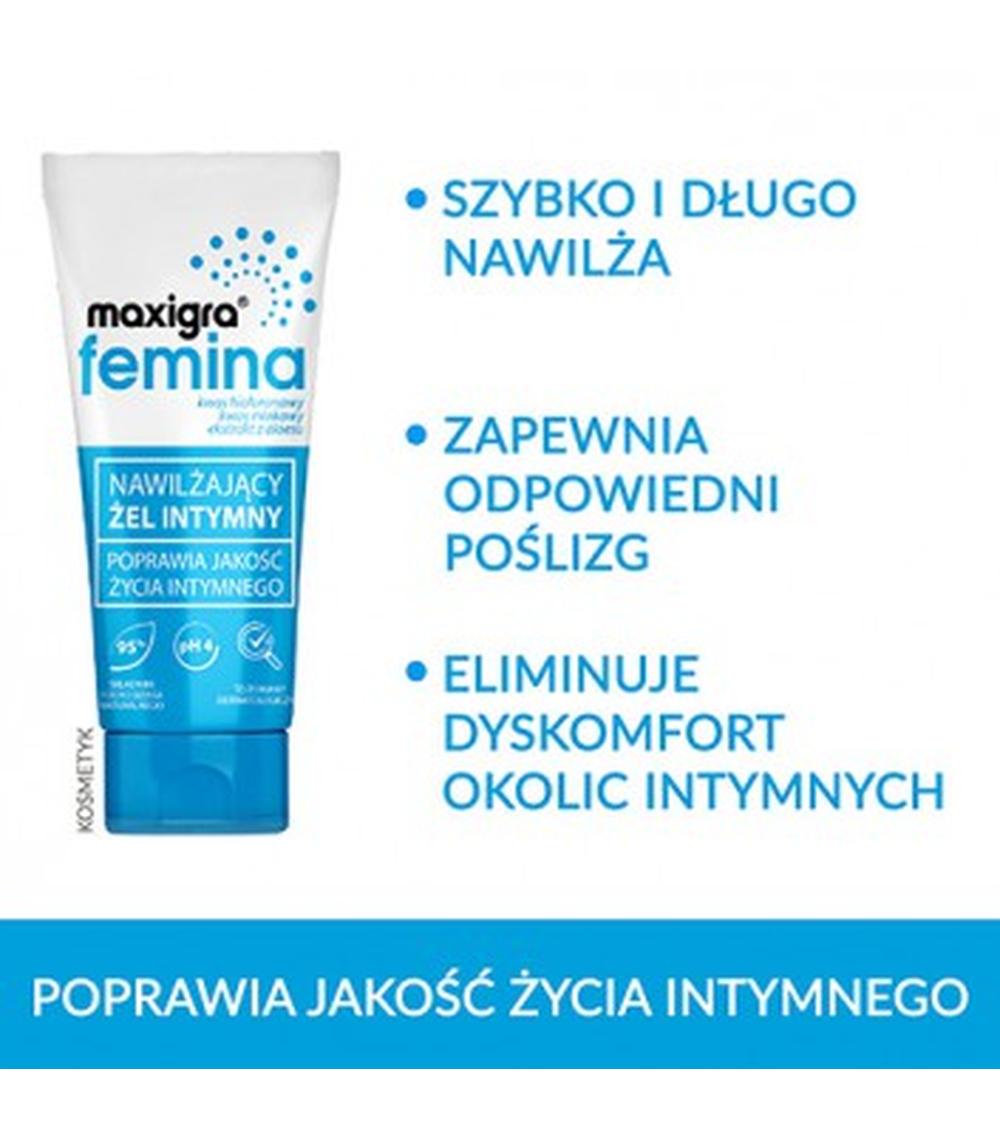 Maxigra Femina - nawilżający żel poprawiający jakość życia intymnego - 75 ml