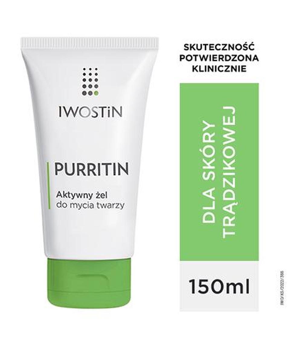 IWOSTIN PURRITIN Żel do mycia twarzy - 150 ml - cena, opinie, skład