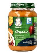 Gerber Organic Bataty z dynią, kurczakiem i buraczkami po 8 miesiącu - 190 g - cena, opinie, wskazania