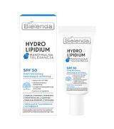 Bielenda Hydro Lipidium Maksymalna Tolerancja Krem barierowy SPF50 nawilżająco-ochronny, 30 ml
