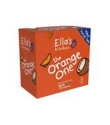 Ella's Kitchen BIO ORANGE BIO Puree owocowe z mango dla dzieci po 6. miesiącu życia (5x90 g)