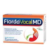 Fiorda Vocal MD o smaku pomarańczowym - 30 tabl. Na chrypkę - cena, opinie, stosowanie