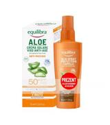 Equilibra Sun Krem do twarzy SPF50+, 75 ml + Olejek ochronny do włosów, 100 ml [ZESTAW]