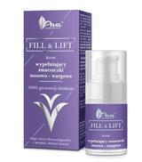 Ava Fill & Lift Krem wypełniający zmarszczki nosowo-wargowe, 15 ml, cena, opinie, właściwości