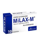 MILAX-M Czopki glicerolowe dla dorosłych, 10 czopków