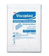 VISCOPLAST Kompresy gaz jałowych 10 cm x 10 cm - 3 szt.