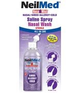 NeilMed Nasa Mist Saline Spray All-In-One Spray izotoniczny - 177 ml - cena, opinie, wskazania