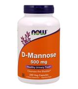 Now Foods D-Mannose, 240 kaps., cena, opinie, właściwości