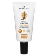ORIENTANA Natural Sunscreen SPF50, Color Free, 50 ml