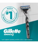 Gillette Mach3 Maszynka do golenia dla mężczyzn, 1 sztuka, 5 ostrzy wymiennych