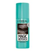 L'Oreal Magic Retouch Spray do błyskawicznego retuszu odrostów ciemny brąz, 75 ml, cena, opinie, stosowanie