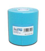 AcuTop Premium Kinesiology Tape 7,5 cm x 5 m niebieski, 1 szt., cena, wskazania, właściwości