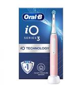 Oral-B iO 3 Pink Szczoteczka elektryczna, 1 końcówka  - 1017992 - uszkodzone kartonowe opakowanie