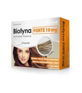 ACTIVLAB PHARMA Biotyna Forte 10 mg, 30 tabl., cena, opinie, wskazania
