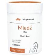 Mitopharma Miedź MSE - 120 kaps. - cena, opinie, właściwości - ważny do 2025-08-31