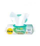 Pampers Harmonie New Baby Chusteczki nawilżane dla dzieci, 4 x 46 sztuk