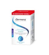 Dermena, Szampon hamujący wypadanie włosów, 2 x 200 ml