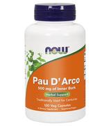 NOW FOODS Pau D'Arco 500 mg - 100 kaps.