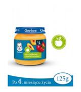 GERBER Deserek mus jabłkowy z brzoskwiniami po 4 miesiącu - 125 g - cena, opinie, wskazania