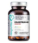 MyVita Silver Colostrum 40 Immuno Forte, 60 kaps., cena, opinie, składniki