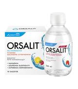 Orsalit dla dorosłych o smaku malinowo - cytrynowym - 10 sasz. + Orsalit Drink o smaku truskawkowym - 200 ml - cena, opinie, wskazania