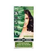 Joanna Organic Naturia Vegan Farba pielęgnująca do włosów 342 Kawowy, 1 szt., cena, opinie, stosowanie