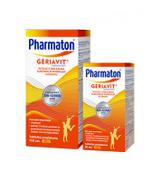 Zestaw Pharmaton Geriavit - 100 tabl. + Pharmaton Geriavit - 30 tabl. - cena, opinie, dawkowanie