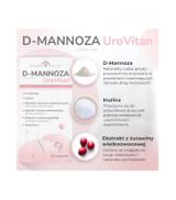 Domowa Apteczka, D-Mannoza UroVitan, proszek, 12 saszetek