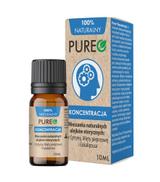 PUREO Koncentracja, mieszanka naturalnych olejków eterycznych, 10 ml