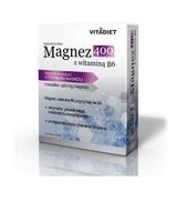Vitadiet Magnez 400 z witaminą B6 - 14 saszetek - cena, opinie, wskazania