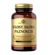 Solgar Formuła Włosy, skóra, paznokcie, 120 tabletek - ważny do 2025-02-28