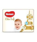 Huggies Elite Soft 3 Pieluchy 5-9 kg, 40 sztuk