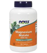 Now Foods Magnesium Malate 1000 mg, 180 tabl., cena, opinie, składniki