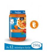 GERBER JUNIOR Obiadek risotto z indykiem i warzywami po 12 miesiącu - 250 g