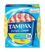 Tampax Pearl Compak Regular Tampony z aplikatorem - 16 szt. - cena, opinie, właściwości