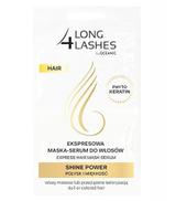 LONG 4 LASHES HAIR Maska-serum do włosów połysk i miękkość, 2 x 6 ml