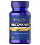 PURITAN'S PRIDE Melatonina 3 mg - 120 tabl. - cena, opinie, składniki