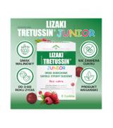 Tretussin Junior Lizaki smak malinowy, 8 sztuk