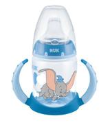 NUK First Choice Learner Bottle (6-18m) Disney Baby Butelka z uchwytami i miękkim ustnikiem dla chłopca - 150 ml - cena, opinie, wskazania