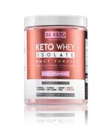 BeKeto Keto Whey isolate + MCT Fresh Strawberry, 300 g, cena, opinie, właściwości