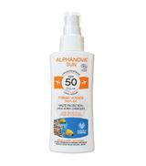 Alphanova Sun Spray z filtrem SPF50 - 90 g Wysoka ochrona przeciwsłoneczna - cena, opinie, właściwości