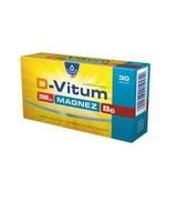 D-Vitum 2000 j.m. Magnez B6, 30 kapsułek