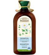 GREEN PHARMACY Szampon do włosów osłabionych i zniszczonych rumianek lekarski, 350 ml, cena, opinie, skład