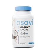 Olej MCT 1000 mg, 60 kaps., cena, wskazanie, właściwości